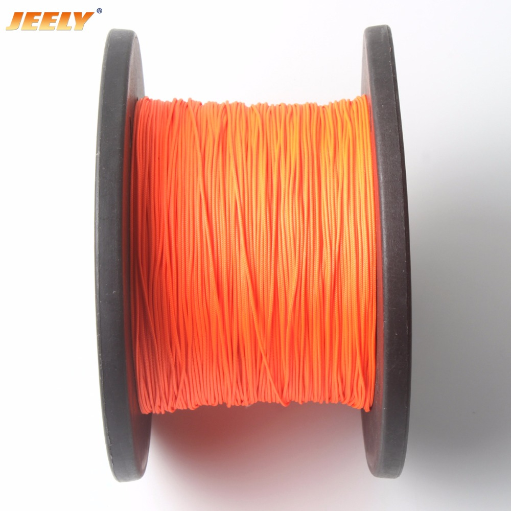 JEELY 1,6 mm 250 LB UHMWPE Abschleppseil Runde steife Version mit Polyesterhülle