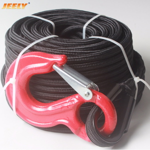10 mm * 30 m UHMWPE-Faserkern mit doppelt geflochtenem Windenseil aus Polyestermantel