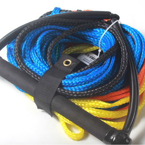 10 mm 23 m PE-Wasserski-Zugseil EVA-Steuerlenkerstock 12''/15''(30cm/38cm)