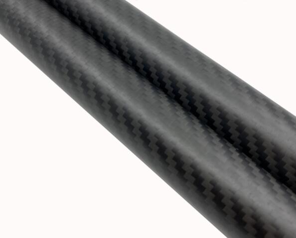 Benutzerdefinierte ID 8 mm 13 mm 18 mm 22 mm 23 mm Dicke 2,0 mm Länge 500 mm Köper-Kohlefaserrohr